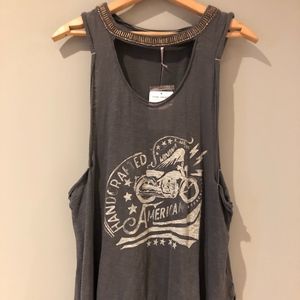 Free People Graphic Tee sz S NWT